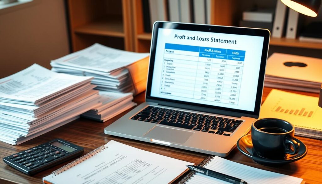profit and loss statement